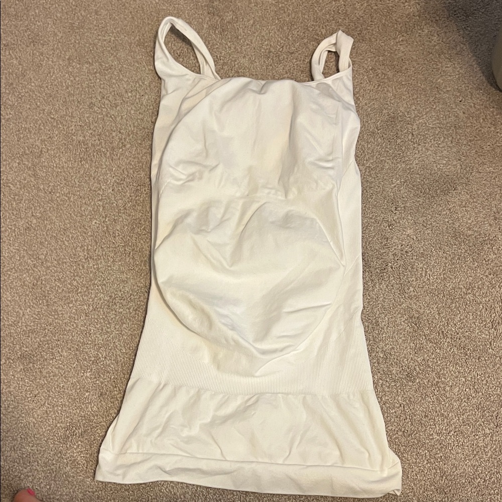 BLANQI White Maternity/Nursing Tank Shapewear